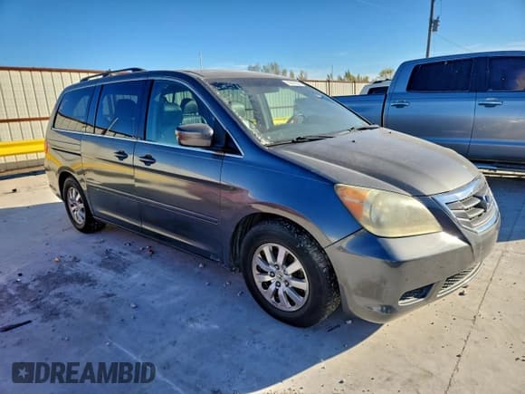 ✅ 2010 Honda Odyssey EX-L • VIN: 5FNRL3H68AB034103 • Lot: 95981635. Listed on Copart with 126,963 mi. Free auction sales archive from the USA and detailed vehicle history report at DreamBid. Image 4.