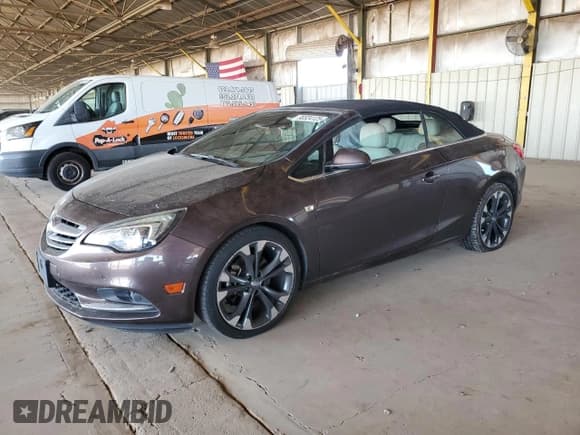 ✅ 2016 Buick Cascada Premium • VIN: W04WT3N57GG139612 • Lot: 90324125. Wystawiony na Copart z przebiegiem 108 986 mil. Bezpłatny archiwum sprzedaży aukcyjnych z USA i szczegółowy raport historii pojazdu na DreamBid. Zdjęcie 1.