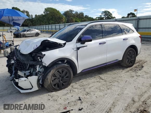 ✅ 2023 Kia Sorento S • VIN: 5XYRL4LC7PG171716 • Lot: 70900485. Listed on Copart with 31,212 mi. Free auction sales archive from the USA and detailed vehicle history report at DreamBid. Image 1.