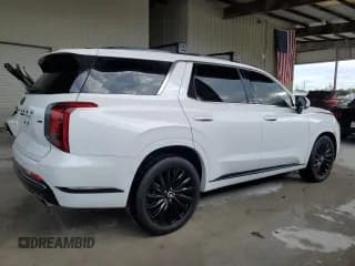 ✅ 2024 Hyundai Palisade Calligraphy • VIN: KM8R7DGE0RU773466 • Лот: 78097444. Опубликован ранее на Copart с пробегом 5 455 миль. Бесплатный доступ к архиву аукционных продаж из США и подробный отчёт об истории автомобиля на DreamBid. Изображение 3.