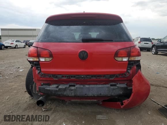 ✅ 2012 Volkswagen Golf GTI w/Conv & Sunroof • VIN: WVWEV7AJ7CW178142 • Lot: 61077795. Listed on Copart with 148,601 mi. Free auction sales archive from the USA and detailed vehicle history report at DreamBid. Image 6.