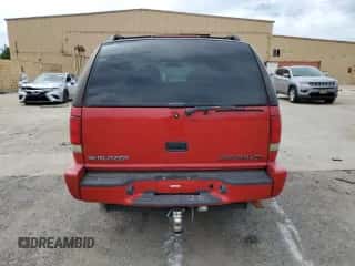 2000 Chevrolet Blazer LT with VIN 1GNDT13W6Y2169669, listed as a Copart auction lot 70088314 with 131,671 mi miles and Salvage title. Bid and sale history available at DreamBid. Image 6.
