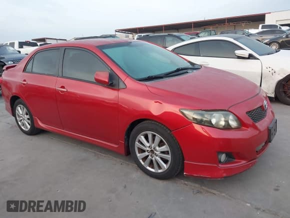✅ 2010 Toyota Corolla • VIN: 2T1BU4EE7AC485463 • Lot: 42325788. Listed on IAAI with 181,297 mi. Free auction sales archive from the USA and detailed vehicle history report at DreamBid. Image 1.