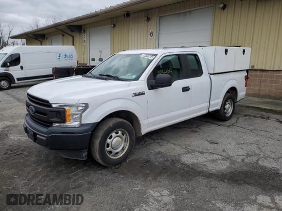 ✅ 2019 Ford F-150 XL • VIN: 1FTEX1C42KKE83228 • Lot: 84411664. Listed on Copart with 148,121 mi. Free auction sales archive from the USA and detailed vehicle history report at DreamBid. Image 1.