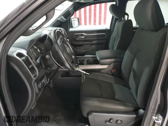 ✅ 2019 Ram 1500 Big Horn • VIN: 1C6RRFFG2KN866686 • Lot: 92704145. Listed on Copart with 56,660 mi. Free auction sales archive from the USA and detailed vehicle history report at DreamBid. Image 7.