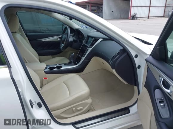 ✅ 2020 Infiniti Q50 Pure • VIN: JN1EV7AP7LM201535 • Lot: 42055768. Listed on IAAI with 49,296 mi. Free auction sales archive from the USA and detailed vehicle history report at DreamBid. Image 5.