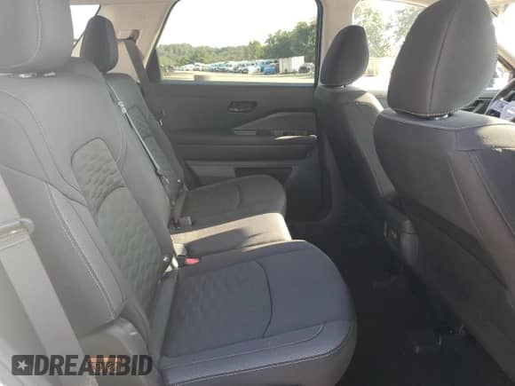 2025 Nissan Pathfinder S with VIN 5N1DR3AA3SC228006, listed as a Copart auction lot 80459665 with 5,233 mi miles and Salvage title. Bid and sale history available at DreamBid. Image 11.