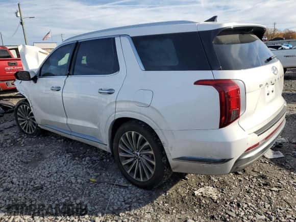 ✅ 2024 Hyundai Palisade Calligraphy • VIN: KM8R74GE1RU725149 • Лот: 84270674. Опубликован ранее на Copart с пробегом Не указан. Бесплатный доступ к архиву аукционных продаж из США и подробный отчёт об истории автомобиля на DreamBid. Изображение 2.