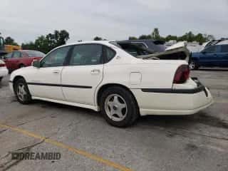 2002 Chevrolet Impala LS с VIN 2G1WH55K029124944, выставлен на аукционе Copart как лот 69794054 с пробегом 264 090 миль миль и Списание • Salvage title. История ставок и продаж доступна на DreamBid. Изображение 2.