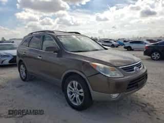 2012 Hyundai Veracruz GLS z VIN KM8NU4CC0CU181553, wystawiony jako Copart lot #77150694 z przebiegiem 213 842 mil mil oraz Szkoda całkowita • Salvage title. Historia ofert i sprzedaży dostępna na DreamBid. Obrazek 4.