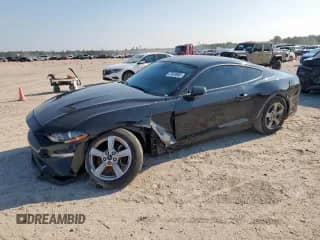 2023 Ford Mustang EcoBoost with VIN 1FA6P8TH0P5106814, listed as a Copart auction lot 67833965 with 60,114 mi miles and Salvage title. Bid and sale history available at DreamBid. Image 1.