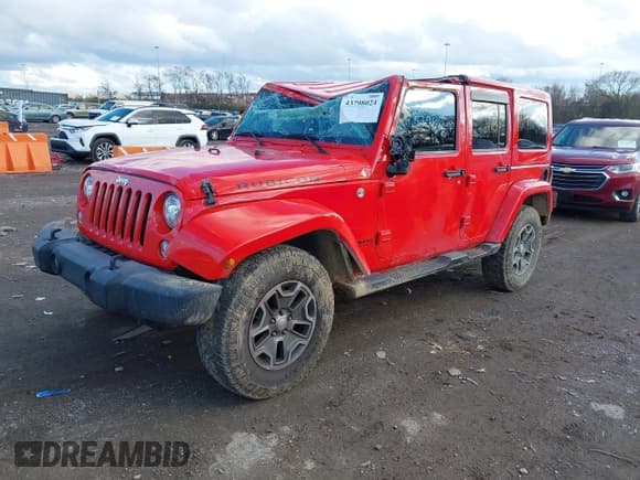 ✅ 2017 Jeep Wrangler Unlimited Rubicon Recon • VIN: 1C4BJWFG3HL709061 • Lot: 43798024. Listed on IAAI with 85,801 mi. Free auction sales archive from the USA and detailed vehicle history report at DreamBid. Image 2.