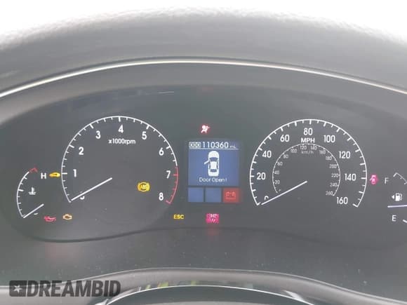 ✅ 2012 Hyundai Genesis 3.8L • VIN: KMHGC4DD7CU151680 • Лот: 43666127. Опубликован ранее на IAAI с пробегом 110 360 миль. Бесплатный доступ к архиву аукционных продаж из США и подробный отчёт об истории автомобиля на DreamBid. Изображение 7.