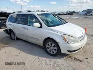 2007 Hyundai Entourage GLS z VIN KNDMC233X76012447, wystawiony jako Copart lot #81845985 z przebiegiem 234 343 mil mil oraz Szkoda całkowita • Salvage title. Historia ofert i sprzedaży dostępna na DreamBid. Obrazek 4.