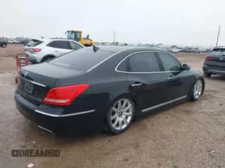 2013 Hyundai Equus Signature с VIN KMHGH4JH4DU057959, выставлен на аукционе IAAI как лот 43066787 с пробегом 104 840 миль миль и . История ставок и продаж доступна на DreamBid. Изображение 4.