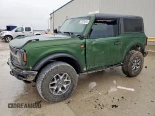 ✅ 2024 Ford Bronco Badlands • VIN: 1FMDE9AP7RLA04590 • Lot: 51571615. Listed on Copart with 4,109 mi. Free auction sales archive from the USA and detailed vehicle history report at DreamBid. Image 1.