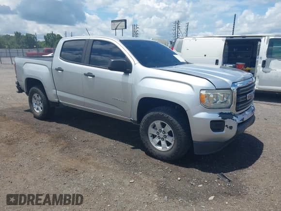 ✅ 2017 GMC Canyon 2WD • VIN: 1GTG5BEN1H1278282 • Lot: 42605333. Listed on IAAI with 95,620 mi. Free auction sales archive from the USA and detailed vehicle history report at DreamBid. Image 1.