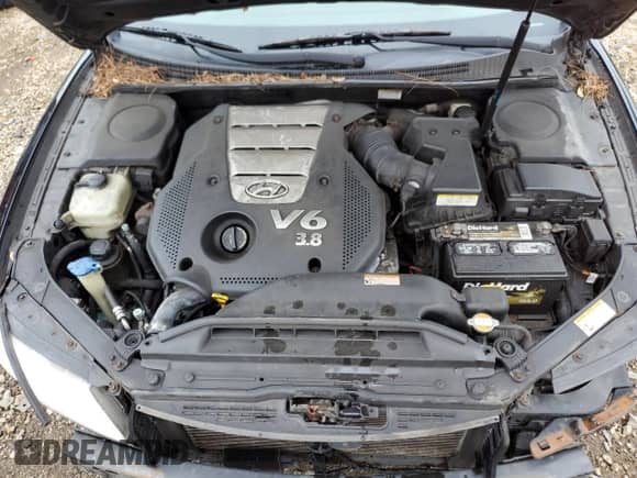 2007 Hyundai Azera SE с VIN KMHFC46FX7A139685, выставлен на аукционе Copart как лот 57835015 с пробегом 167 009 миль миль и Списание • Salvage title. История ставок и продаж доступна на DreamBid. Изображение 11.