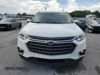 2019 Chevrolet Traverse LT Cloth z VIN 1GNERGKW1KJ229037, wystawiony jako Copart lot #65195665 z przebiegiem 88 449 mil mil oraz Szkoda całkowita • Salvage title. Historia ofert i sprzedaży dostępna na DreamBid. Obrazek 5.