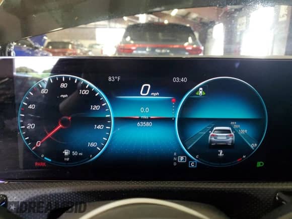 2022 Mercedes-Benz CLA 250 z VIN W1K5J4GB4NN290437, wystawiony jako Copart lot #63054925 z przebiegiem 63 580 mil mil oraz Szkoda całkowita • Salvage title. Historia ofert i sprzedaży dostępna na DreamBid. Obrazek 9.