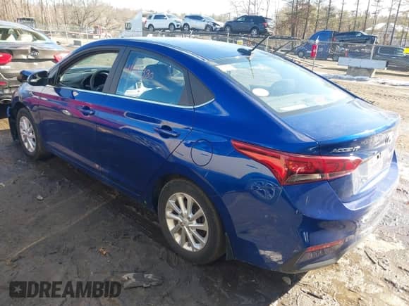 2020 Hyundai Accent SE с VIN 3KPC24A67LE122187, выставлен на аукционе IAAI как лот 41416330 с пробегом 41 018 миль миль и . История ставок и продаж доступна на DreamBid. Изображение 3.