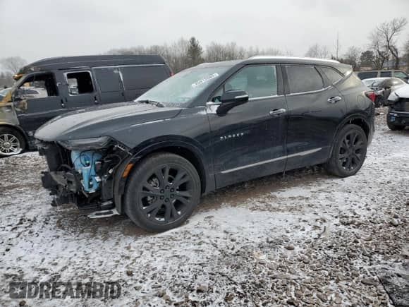 ✅ 2021 Chevrolet Blazer Premier • VIN: 3GNKBLRS6MS562144 • Lot: 45912085. Listed on Copart with 48,846 mi miles. Access the free auction sales archive from the USA and view a detailed vehicle history report at DreamBid. Image 1.