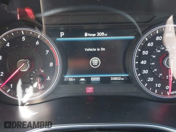 ✅ 2020 Genesis G70 3.3T • VIN: KMTG34LE1LU053230 • Lot: 43811061. Listed on IAAI with 33,832 mi. Free auction sales archive from the USA and detailed vehicle history report at DreamBid. Image 7.