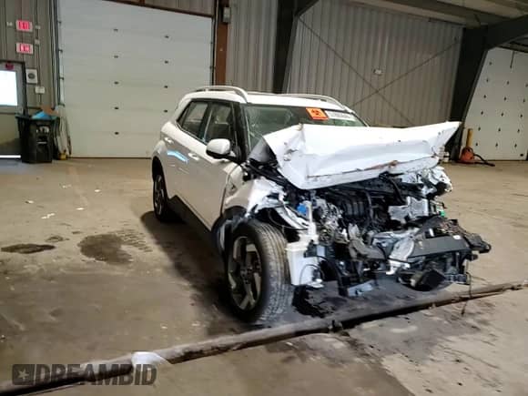 2024 Hyundai Venue SEL with VIN KMHRC8A34RU287558, listed as a Copart auction lot 57885644 with Not provided miles and Salvage title. Bid and sale history available at DreamBid. Image 10.