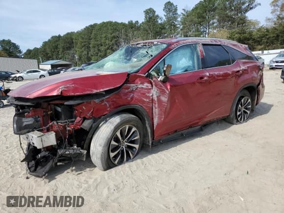 ✅ 2021 Lexus RX 350L • VIN: JTJHZKFA8M2031251 • Lot: 54130335. Listed on Copart with 46,268 mi. Free auction sales archive from the USA and detailed vehicle history report at DreamBid. Image 1.