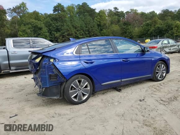 2019 Hyundai Ioniq Limited с VIN KMHC05LC7KU109319, выставлен на аукционе Copart как лот 74217584 с пробегом 123 575 миль миль и Списание • Salvage title. История ставок и продаж доступна на DreamBid. Изображение 3.