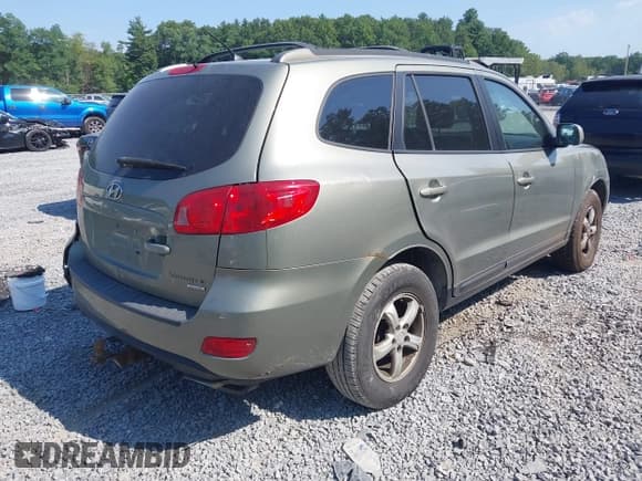✅ 2007 Hyundai Santa Fe GLS • VIN: 5NMSG73D37H002895 • Lot: 42977578. Listed on IAAI with 214,757 mi. Free auction sales archive from the USA and detailed vehicle history report at DreamBid. Image 4.