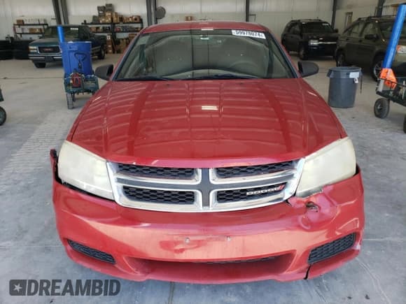 ✅ 2012 Dodge Avenger SE • VIN: 1C3CDZAB7CN286043 • Лот: 59978074. Опубликован ранее на Copart с пробегом 156 727 миль. Бесплатный доступ к архиву аукционных продаж из США и подробный отчёт об истории автомобиля на DreamBid. Изображение 5.