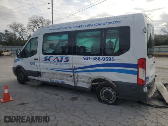 ✅ 2017 Ford Transit • VIN: 1FDZX2CGXHKB54508 • Лот: 51948565. Опубликован ранее на Copart с пробегом 135 564 миль. Бесплатный доступ к архиву аукционных продаж из США и подробный отчёт об истории автомобиля на DreamBid. Изображение 2.