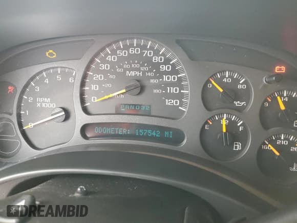 ✅ 2003 Chevrolet Silverado 1500 Work Truck • VIN: 2GCEC19X831273814 • Lot: 92317875. Listed on Copart with 157,542 mi. Free auction sales archive from the USA and detailed vehicle history report at DreamBid. Image 9.