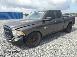 2016 Ram 1500 Express with VIN 1C6RR6FG9GS341228, listed as a Copart auction lot 63795215 with 121,204 mi miles and Salvage title. Bid and sale history available at DreamBid. Image 1.