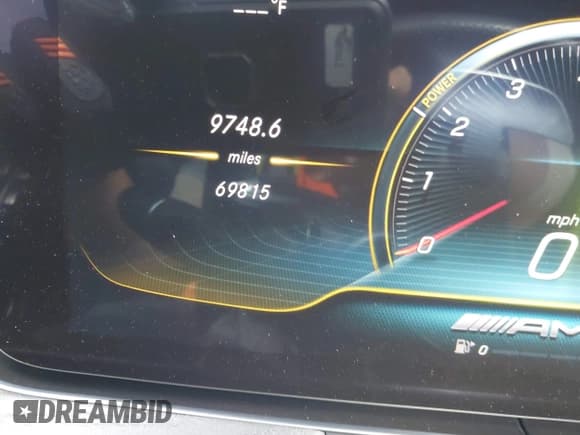 ✅ 2019 Mercedes-Benz AMG GT 53 • VIN: WDD7X6BB6KA007629 • Lot: 41782028. Listed on IAAI with 69,815 mi. Free auction sales archive from the USA and detailed vehicle history report at DreamBid. Image 7.