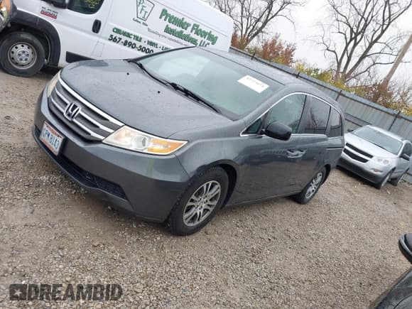 ✅ 2012 Honda Odyssey EX-L • VIN: 5FNRL5H68CB091707 • Lot: 43723624. Listed on IAAI with 184,495 mi. Free auction sales archive from the USA and detailed vehicle history report at DreamBid. Image 17.
