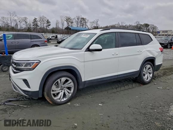 ✅ 2021 Volkswagen Atlas SE • VIN: 1V2WR2CA7MC578874 • Лот: 95669955. Опубликован ранее на Copart с пробегом 69 630 миль. Бесплатный доступ к архиву аукционных продаж из США и подробный отчёт об истории автомобиля на DreamBid. Изображение 1.