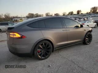 ✅ 2020 Tesla Model X Performance • VIN: 5YJXCBE40LF237557 • Lot: 92880465. Listed on Copart with 32,557 mi. Free auction sales archive from the USA and detailed vehicle history report at DreamBid. Image 3.