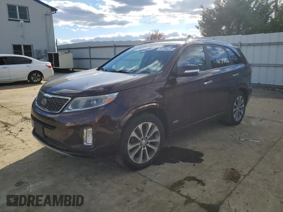 ✅ 2015 Kia Sorento SX • VIN: 5XYKWDA76FG630313 • Лот: 91785225. Опубликован ранее на Copart с пробегом 109 658 миль. Бесплатный доступ к архиву аукционных продаж из США и подробный отчёт об истории автомобиля на DreamBid. Изображение 1.