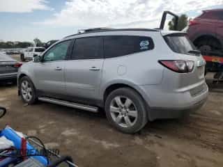 2016 Chevrolet Traverse LT z VIN 1GNKRGKD7GJ265338, wystawiony jako Copart lot #82333655 z przebiegiem 117 801 mil mil oraz Szkoda całkowita • Salvage title. Historia ofert i sprzedaży dostępna na DreamBid. Obrazek 2.