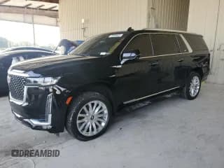 ✅ 2021 Cadillac Escalade • VIN: 1GYS3JKTXMR380845 • Lot: 46089645. Listed on Copart with 238,953 mi. Free auction sales archive from the USA and detailed vehicle history report at DreamBid. Image 1.