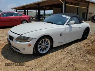 ✅ 2005 BMW Z4 2.5i • VIN: 4USBT33535LS54018 • Lot: 69460305. Listed on Copart with 146,349 mi. Free auction sales archive from the USA and detailed vehicle history report at DreamBid. Image 1.