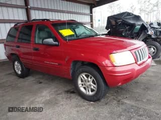 ✅ 2004 Jeep Grand Cherokee • VIN: 1J8GX48SX4C329289 • Lot: 41631610. Listed on IAAI with 212,362 mi. Free auction sales archive from the USA and detailed vehicle history report at DreamBid. Image 1.