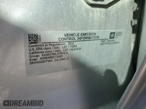 ✅ 2019 Chevrolet Silverado 1500 LTZ • VIN: 1GCUYGEL1KZ281634 • Lot: 84570535. Wystawiony na Copart z przebiegiem 157 360 mil. Bezpłatny archiwum sprzedaży aukcyjnych z USA i szczegółowy raport historii pojazdu na DreamBid. Zdjęcie 12.