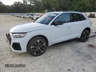 ✅ 2022 Audi SQ5 Prestige • VIN: WA1C4AFY5N2076968 • Лот: 78462893. Опубликован ранее на Copart с пробегом 20 920 миль. Бесплатный доступ к архиву аукционных продаж из США и подробный отчёт об истории автомобиля на DreamBid. Изображение 1.