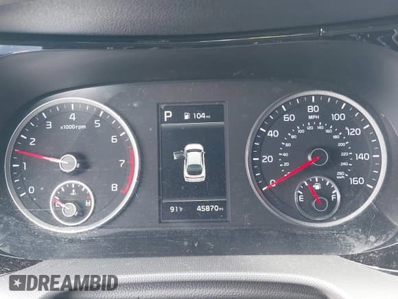 ✅ 2022 Kia K5 GT-Line • VIN: 5XXG64J28NG165403 • Lot: 43521333. Wystawiony na IAAI z przebiegiem 45 870 mil. Bezpłatny archiwum sprzedaży aukcyjnych z USA i szczegółowy raport historii pojazdu na DreamBid. Zdjęcie 7.