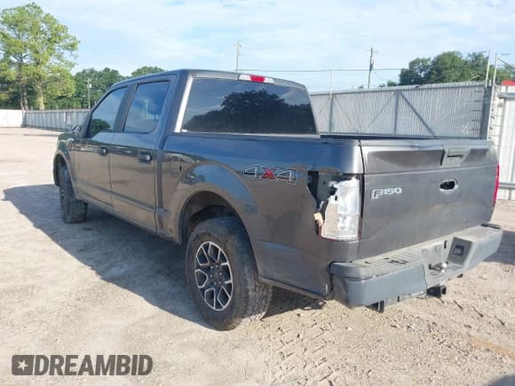 ✅ 2017 Ford F-150 XL • VIN: 1FTEW1E86HKD49589 • Lot: 39941757. Listed on IAAI with 148,030 mi. Free auction sales archive from the USA and detailed vehicle history report at DreamBid. Image 3.