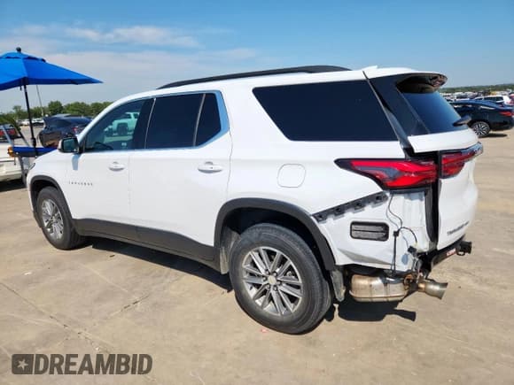 ✅ 2022 Chevrolet Traverse LT Cloth • VIN: 1GNEVGKW1NJ149981 • Lot: 80266605. Listed on Copart with 77,350 mi. Free auction sales archive from the USA and detailed vehicle history report at DreamBid. Image 2.