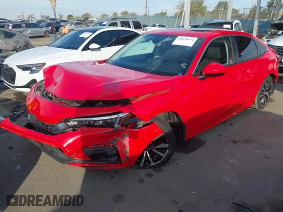 ✅ 2022 Honda Civic EX • VIN: 2HGFE1F77NH307238 • Lot: 43679134. Listed on IAAI with Not provided. Free auction sales archive from the USA and detailed vehicle history report at DreamBid. Image 22.